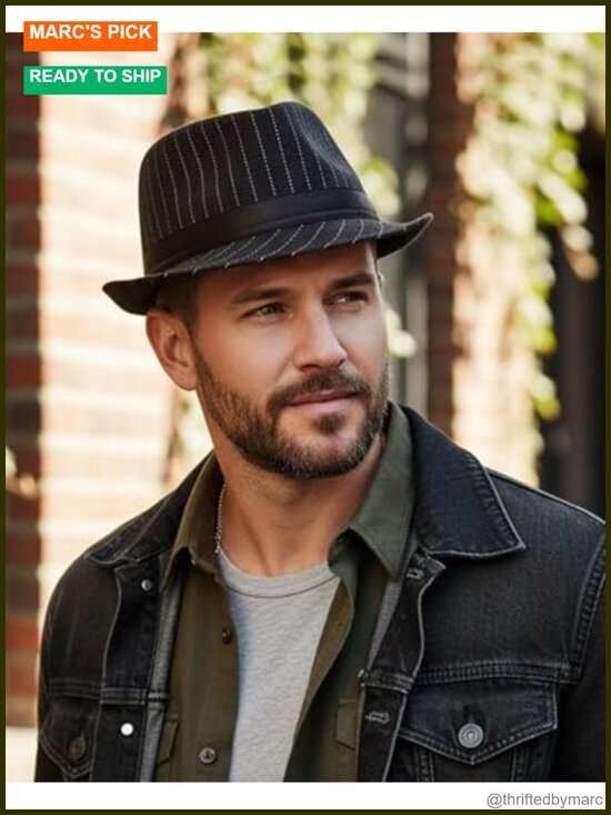 Wool-Blend Trilby Fedora Hat Short Brim Unisex Panama Jazz Cap
